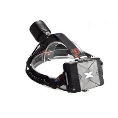 Lanterna de Cap cu Acumulator W634 Mare cu LED XHP50 Puternic