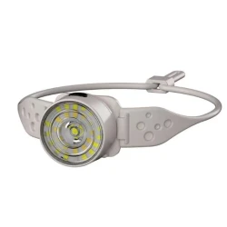 Lanterna de Cap G25 Frontala LED Alb si Color Banda Flexibila USB C 