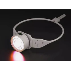 Lanterna de Cap G25 Frontala LED Alb si Color Banda Flexibila USB C 