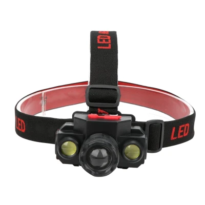 Lanterna de cap KX 1805 cu 3 faze iluminare 180 lm incarcare USB