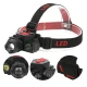 Lanterna de cap KX 1805 cu 3 faze iluminare 180 lm incarcare USB