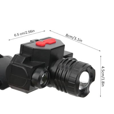 Lanterna de cap KX 1805 cu 3 faze iluminare 180 lm incarcare USB