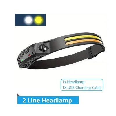 Lanterna de cap LED 6 moduri lumina RD C177