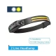 Lanterna de cap LED 6 moduri lumina RD C177