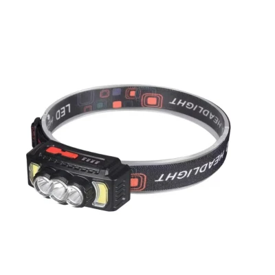 Lanterna De Cap Reincarcabila LED 7 Moduri de Iluminare RD C159
