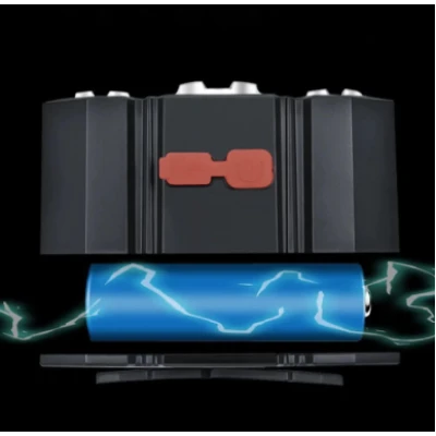 Lanterna de cap T26 cu 7 LED si 4 moduri iluminare USB