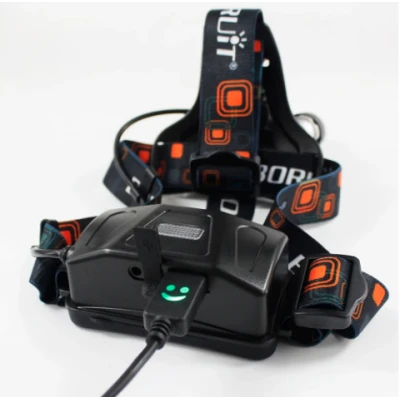 Lanterna de CAP TRIPLA 3 LED Cree-XML T6