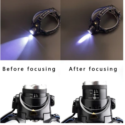 Lanterna de CAP V9 cu LED CREE T6  SE