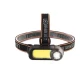 Lanterna de cap WH 1707 cu led XPE+COB ajustabila 90 de grade 2 moduri iluminare