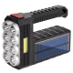 Lanterna de mana 8 LED+COB cu incarcare solara si USB Q SD623