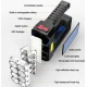 Lanterna de mana 8 LED+COB cu incarcare solara si USB Q SD623
