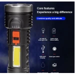 Lanterna de mana BL822 cu incarcare USB si indicator baterie