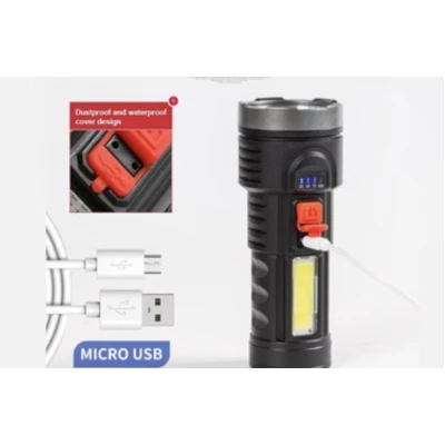 Lanterna de mana BL822 cu incarcare USB si indicator baterie