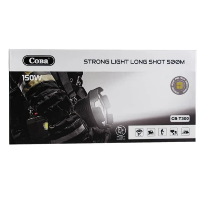 Lanterna de mana COBA CB-T300 150W