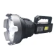 Lanterna de mana cu LED TD 999 de 50W cu 8000 lumeni acumulator integrat lumina laterala COB