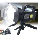 Lanterna de mana cu LED TD 999 de 50W cu 8000 lumeni acumulator integrat lumina laterala COB