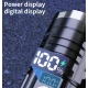 Lanterna de mana cu zoom telescopic F 916A afisaj procent baterie