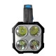 Lanterna de mana F-907 cu 4 LED si COB lateral
