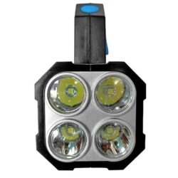 Lanterna de mana F-907 cu 4 LED si COB lateral