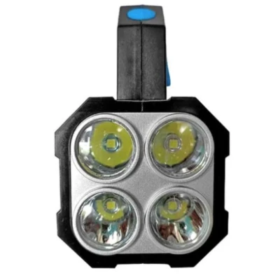 Lanterna de mana F-907 cu 4 LED si COB lateral