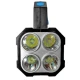 Lanterna de mana F-907 cu 4 LED si COB lateral
