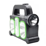Lanterna de mana/Lampa HB6168 panou solar USB 10W