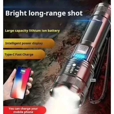 Lanterna de mana led telescopica reincarcabila L39