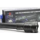 Lanterna de mana profesionala LED BL G206 P360 cu 5x zoom aluminiu
