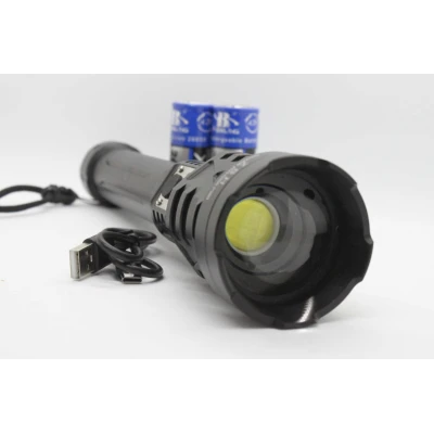 Lanterna de mana profesionala LED BL G206 P360 cu 5x zoom aluminiu