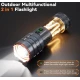 Lanterna de mana puternica ZSH AK183 cu zoom telescopic 3000m acumulator 26650