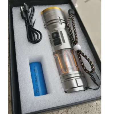 Lanterna de mana puternica ZSH AK183 cu zoom telescopic 3000m acumulator 26650