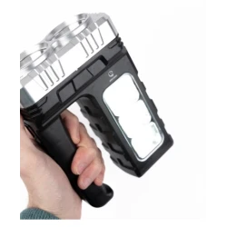 Lanterna de mana solara 7702 B cu Led SMD si incarcare USB OF