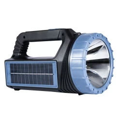 Lanterna de mana solara LED cu lumina laterala si frontala Q D691