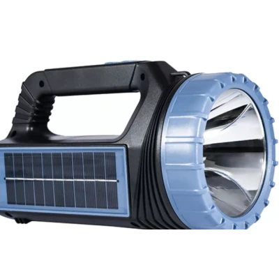 Lanterna de mana solara LED cu lumina laterala si frontala Q D691