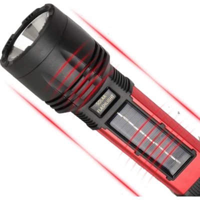 Lanterna de mana W5122A cu incarcare solara XL