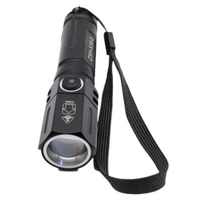 Lanterna de Mana ZSH 535 2 LED 5W Zoom Incarcare USB C acumulator 18650