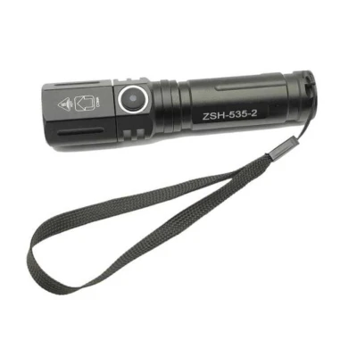 Lanterna de Mana ZSH 535 2 LED 5W Zoom Incarcare USB C acumulator 18650
