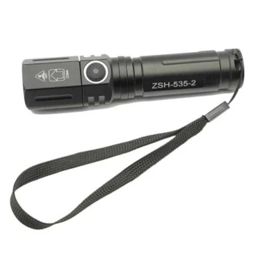Lanterna de Mana ZSH 535 2 LED 5W Zoom Incarcare USB C acumulator 18650