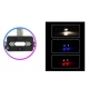 Lanterna frontala BL X4 cu LED acumulator detasabil Li ion cu incarcare la USB afisaj LCD baterie