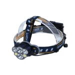 Lanterna frontala de cap 6 LED prindere pe cap RD C085 Negru Galben