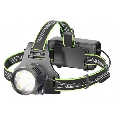 Lanterna frontala de cap BL A29 5 cu 2 acumulatori Li-ion 18650 incarcare USB 5 LED tip P50