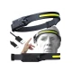 Lanterna frontala de cap LED USB AS 51737 Negru