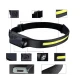 Lanterna frontala de cap LED USB AS 51737 Negru
