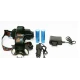 Lanterna Frontala LED+2COB 5W Zoom Acumulatori BLC 865T6