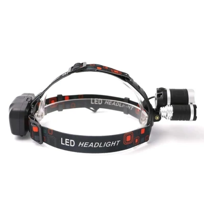 Lanterna frontala RJ 3000 Aluminiu Led 3 x CREE-XM-L T6 3000 Lumeni