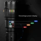 Lanterna G601 super-luminoasa tip laser Led 90W 5000 lumeni cu USB si USB type C 