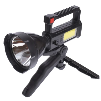 Lanterna LED cu trepied L-832 reincarcabila -USB- PUTERE- 10W