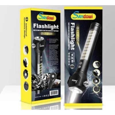 Lanterna LED din aluminiu Q LED555 cu functii multiple