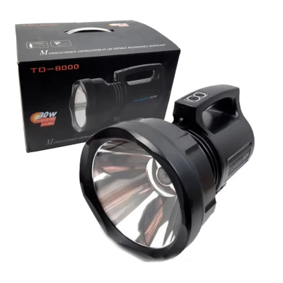 Lanterna LED portabila profesionala model TD 8000 HIGH POWER 30W 220V