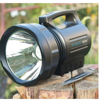 Lanterna LED portabila profesionala model TD 8000 HIGH POWER 30W 220V